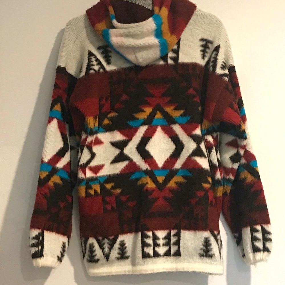 Vintage WOOL AZTEC JACKET